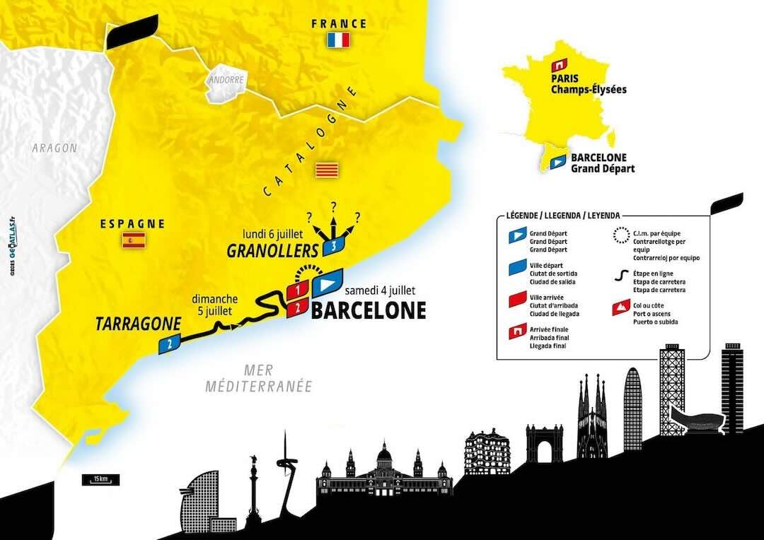 2026 Tour de France Grand Depart Barcelona 